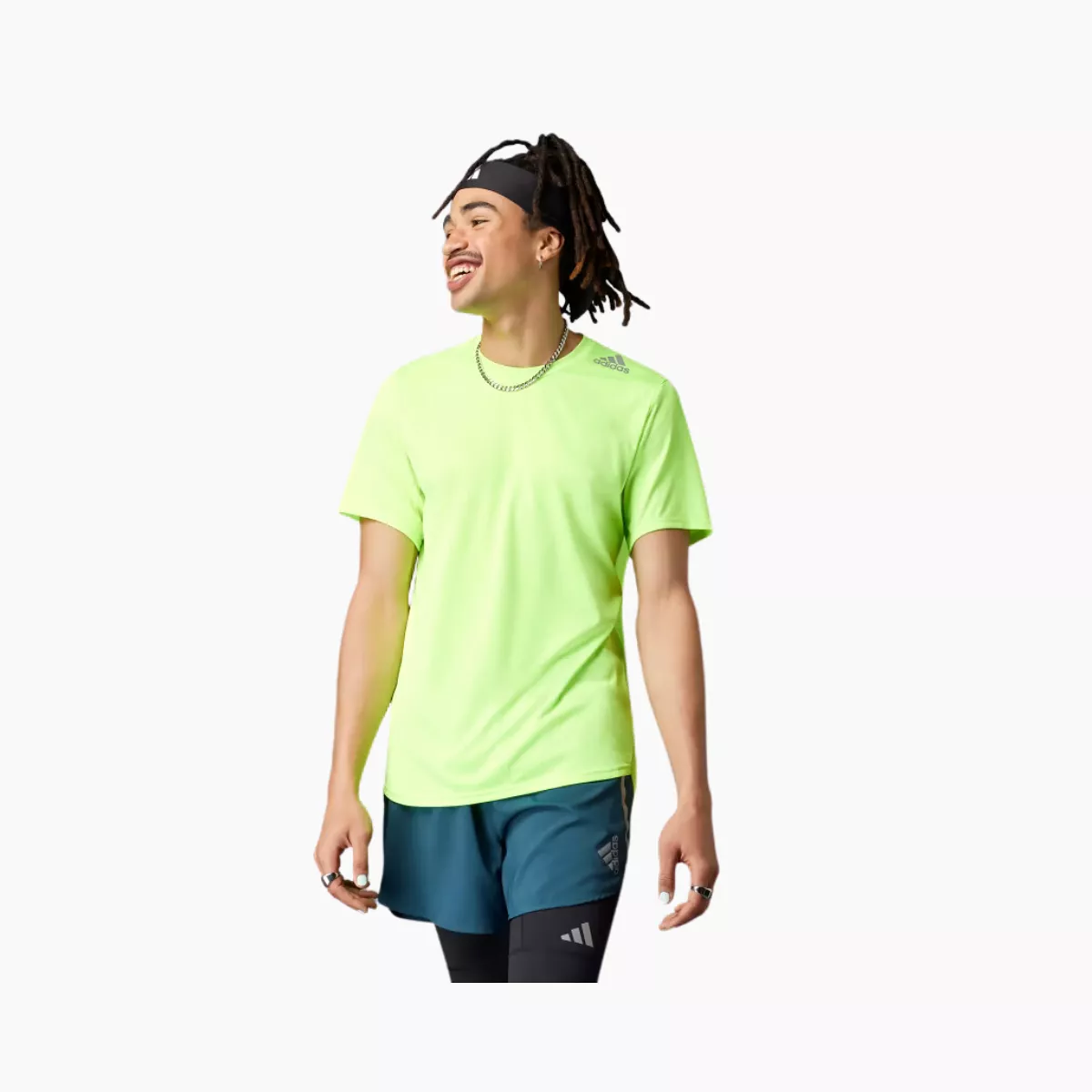 Adidas Designed 4 Men's Running T-shirt -Lucid Lemon