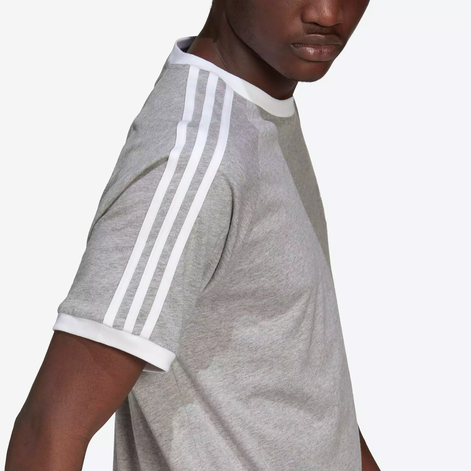 Adidas Men's 3 Stripe Trefoil T-Shirt FM3769