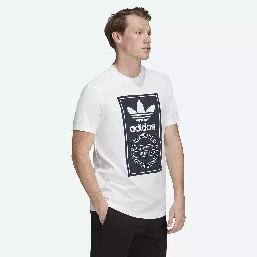 adidas Originals Men's Tartan Tongue T-Shirt ED7035