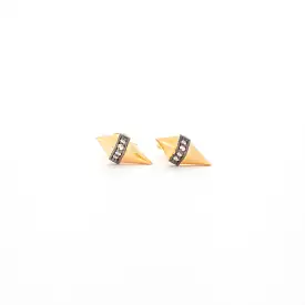 All Gold Pietra Studs