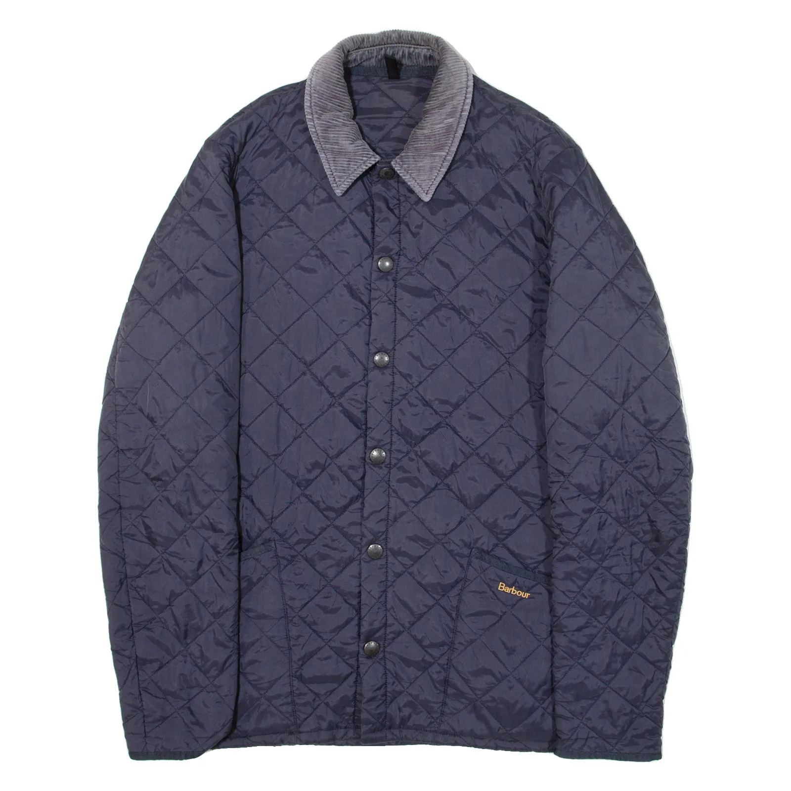 BARBOUR Mens Quilted Jacket Blue L