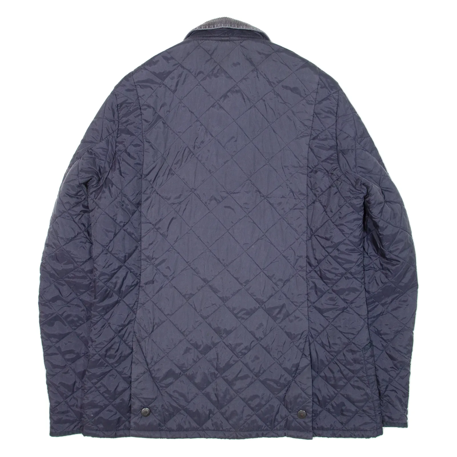 BARBOUR Mens Quilted Jacket Blue L