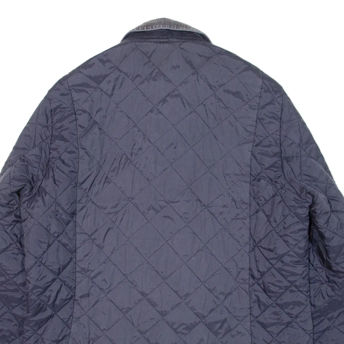 BARBOUR Mens Quilted Jacket Blue L