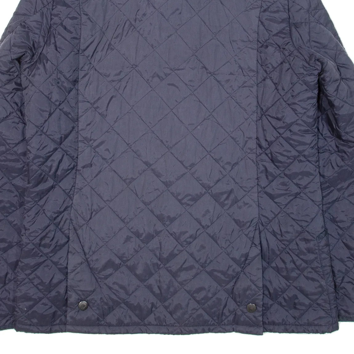 BARBOUR Mens Quilted Jacket Blue L