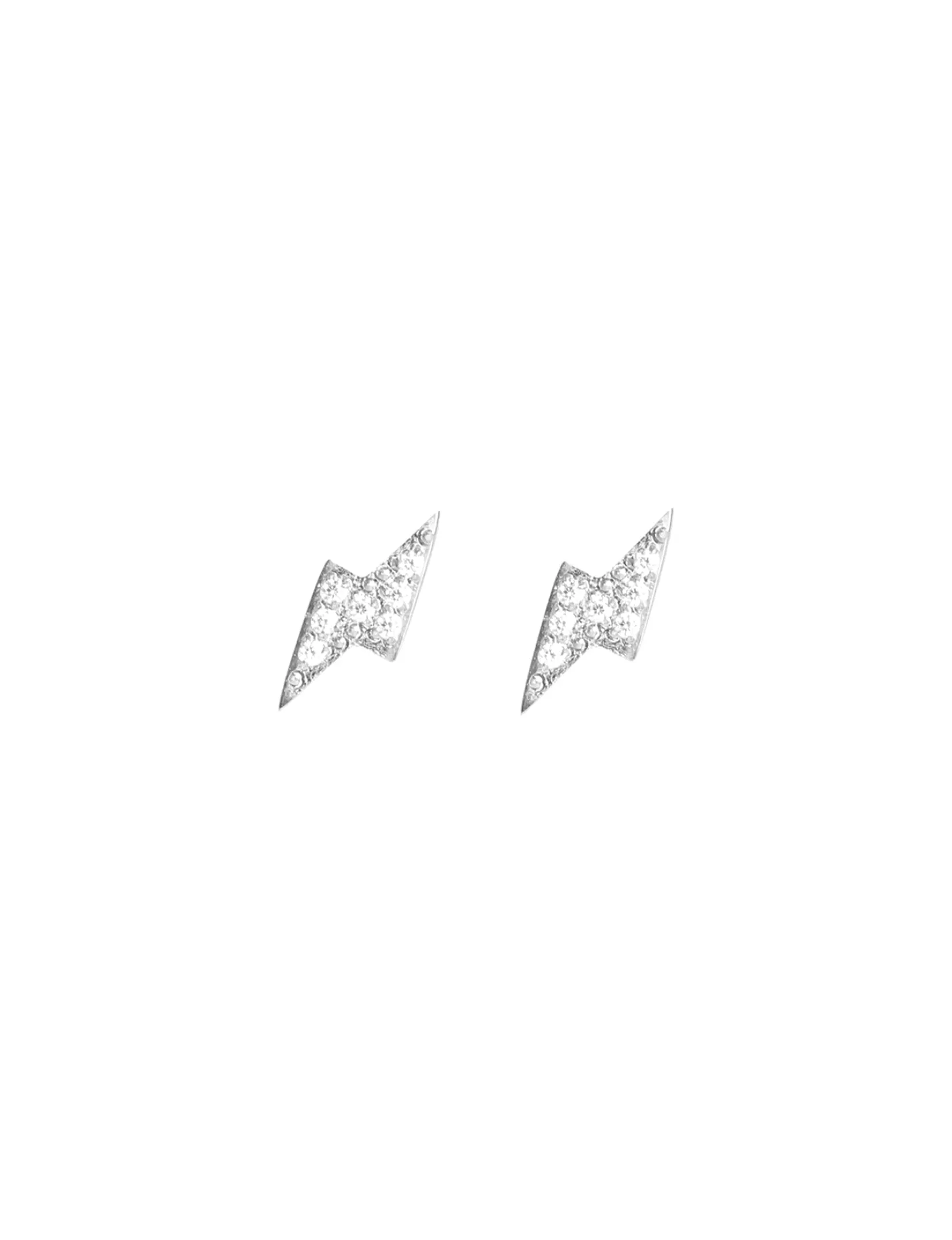 Bolt Studs, Diamond/Silver