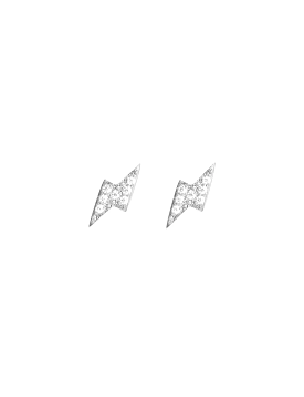 Bolt Studs, Diamond/Silver