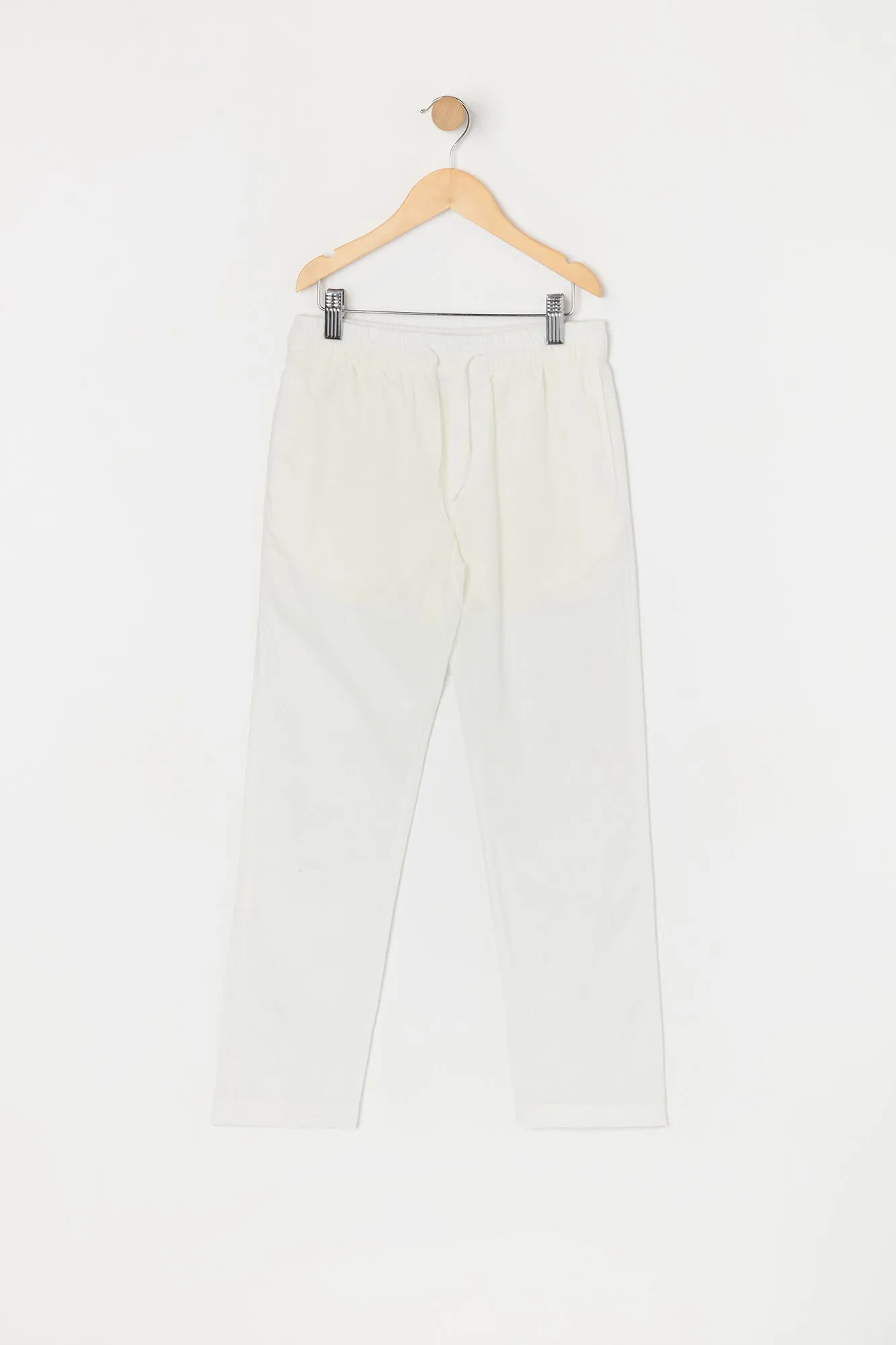 Boys Linen Relaxed Pant