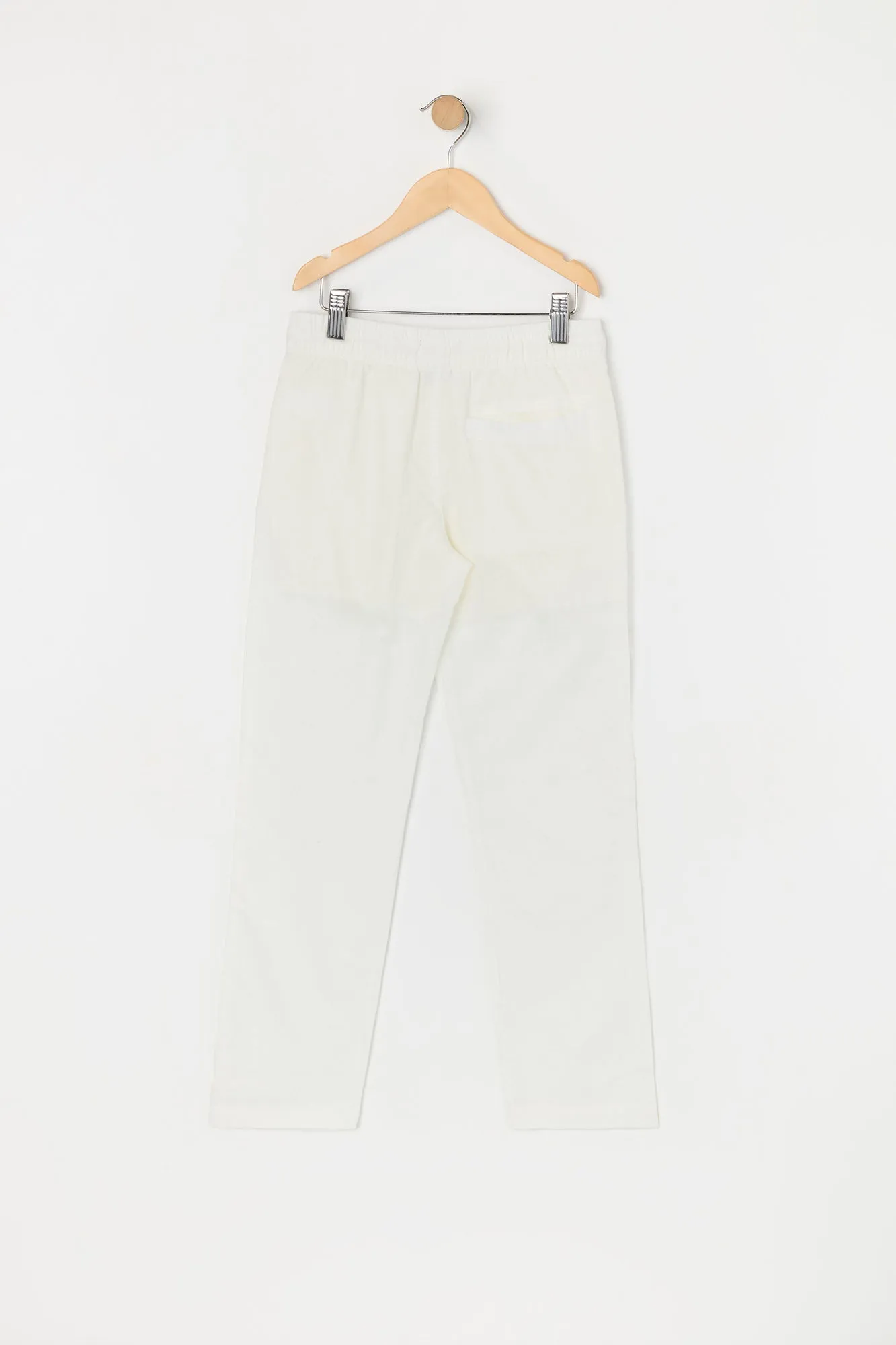 Boys Linen Relaxed Pant