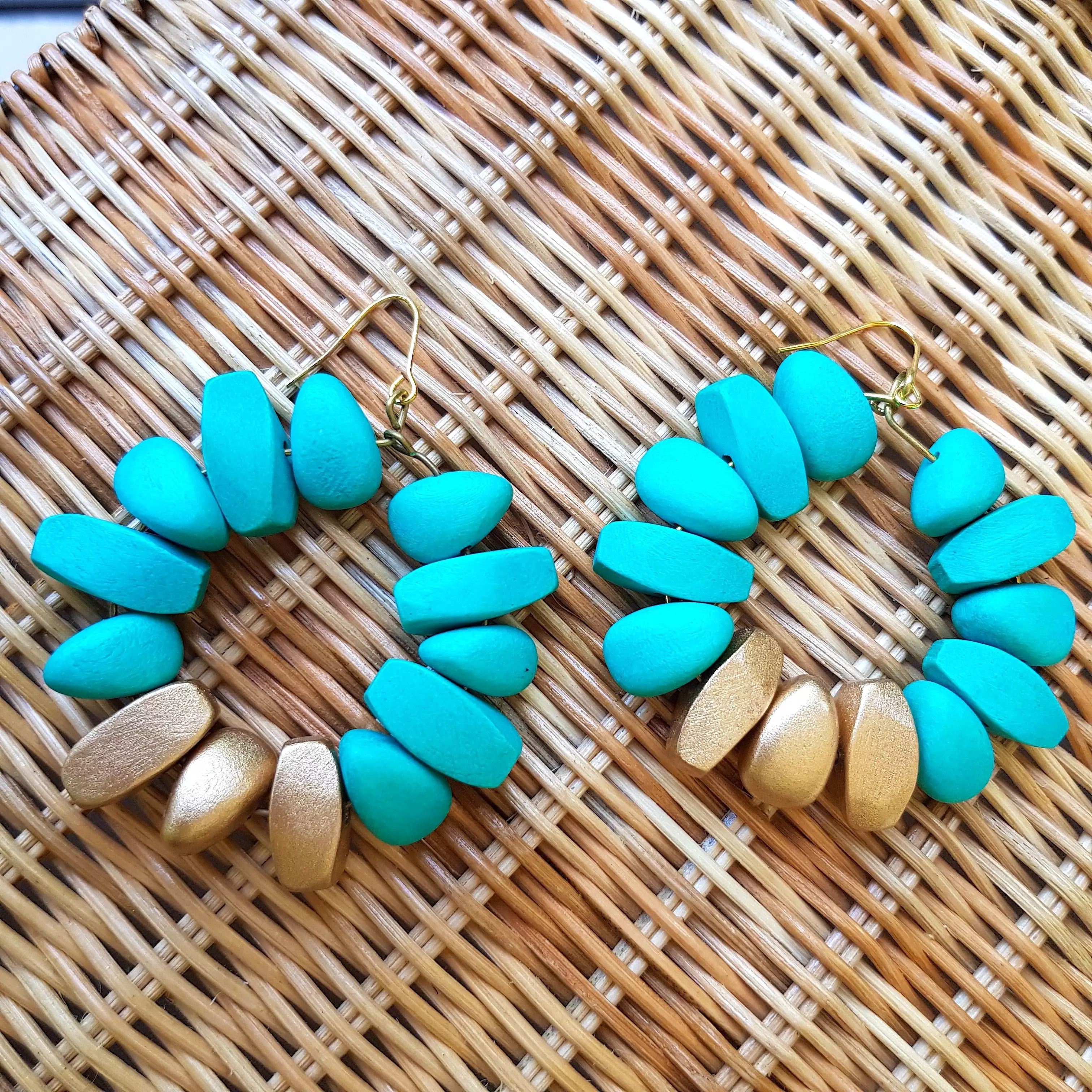 Brielle Earrings in Turquoise