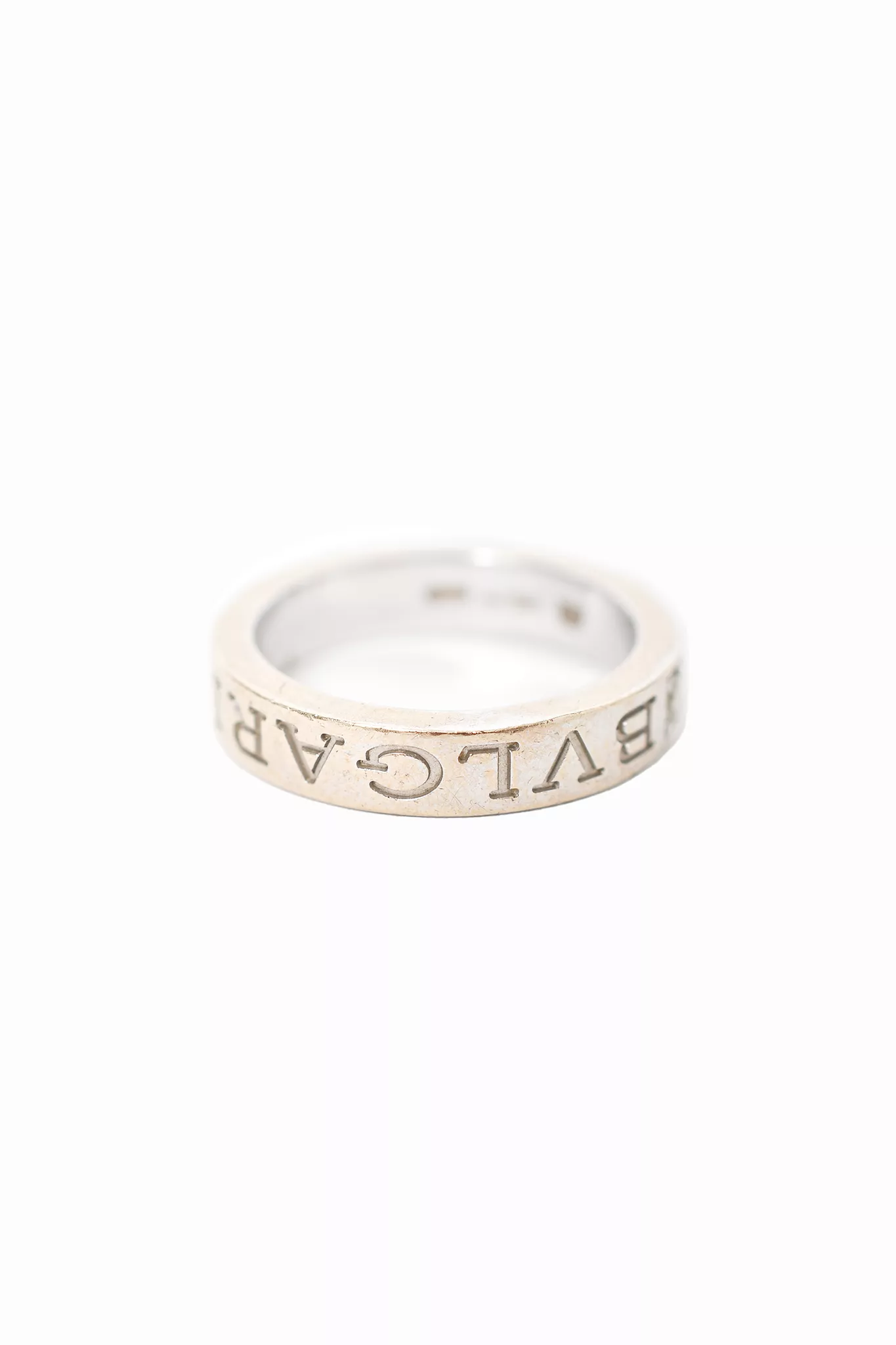 Bvlgari 18K White Gold Diamond Ring