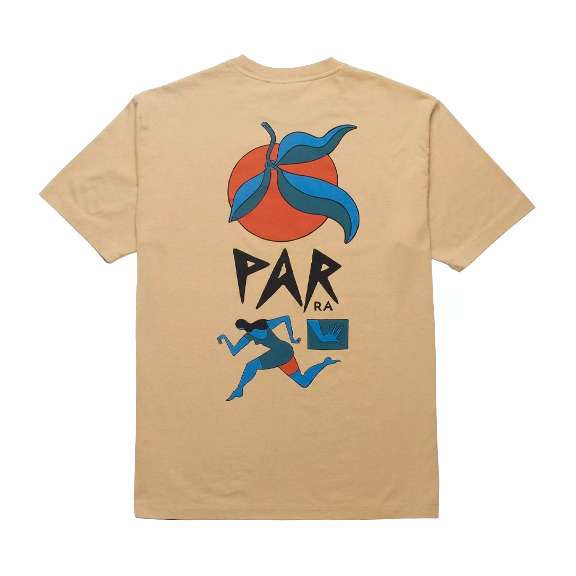 By Parra Evil Orange T-Shirt Beige 50505