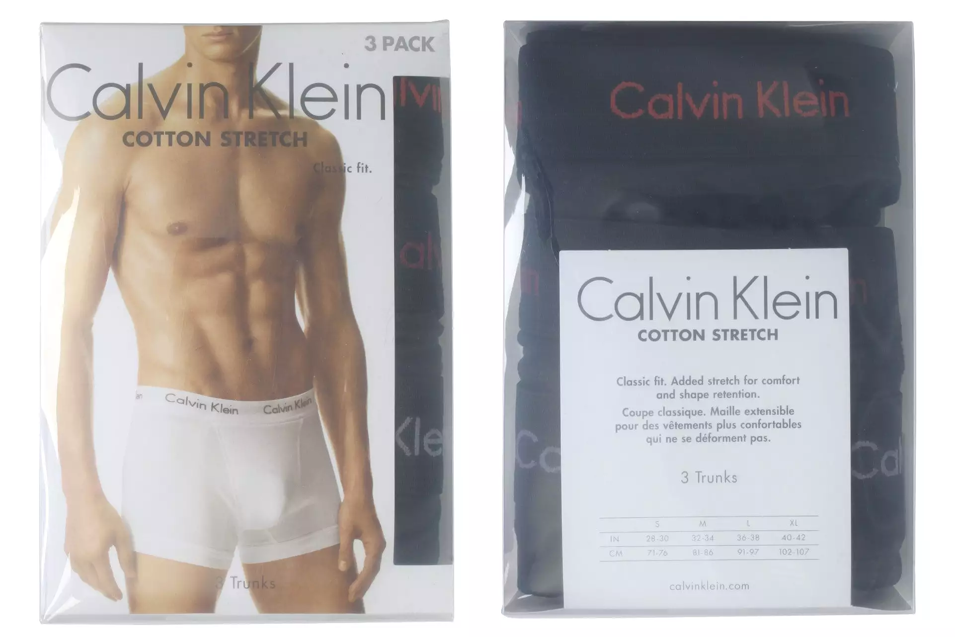 Calvin Klein Men's Cotton Stretch Boxer Shorts (3-Pack)