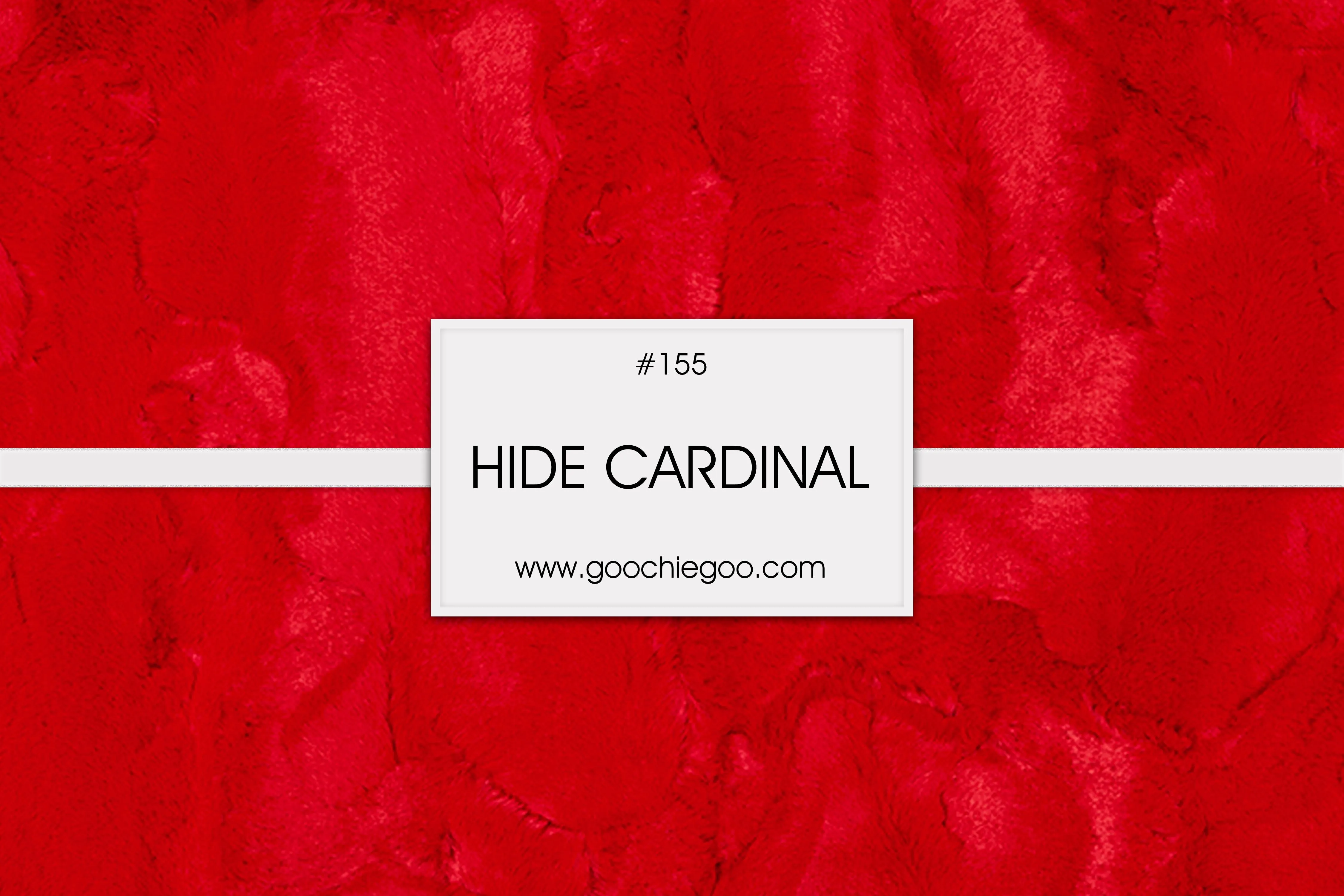 Cardinal Red Hide Cuddle