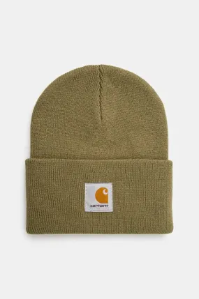 Carhartt WIP beanie Acrylic Watch Hat green color I020222.2BQXX