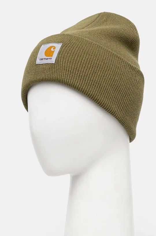 Carhartt WIP beanie Acrylic Watch Hat green color I020222.2BQXX