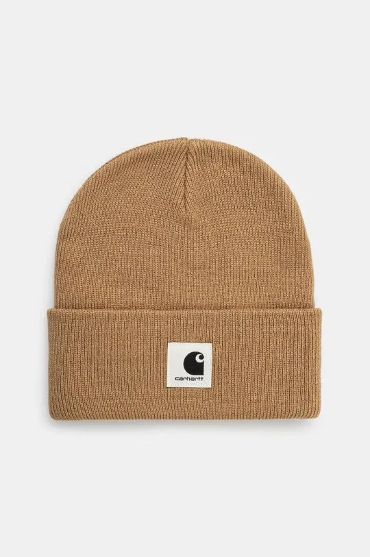 Carhartt WIP beanie Ashley Beanie green color I031970.2FSXX