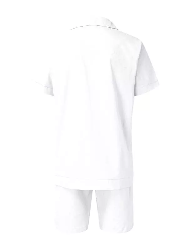 Casual Linen Men Clothing Set