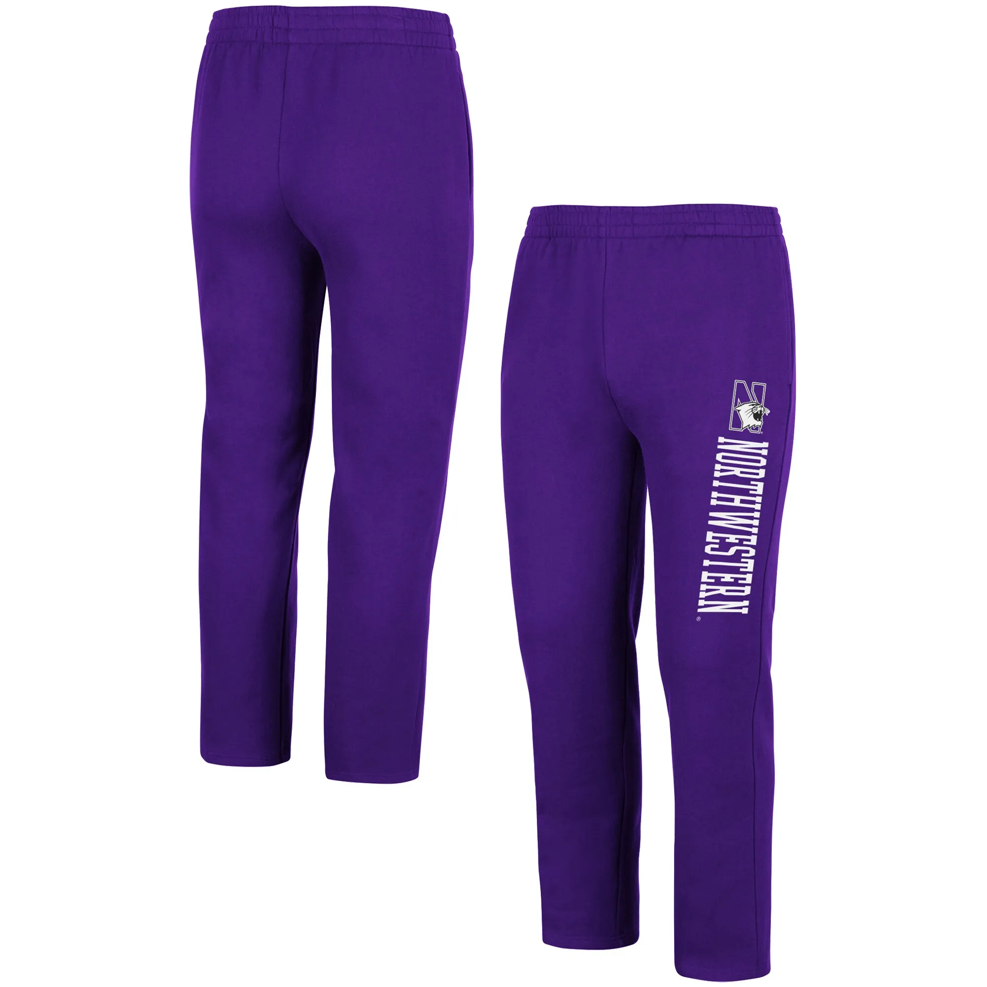 Colosseum Northwestern Wildcats Purple Fleece Pants