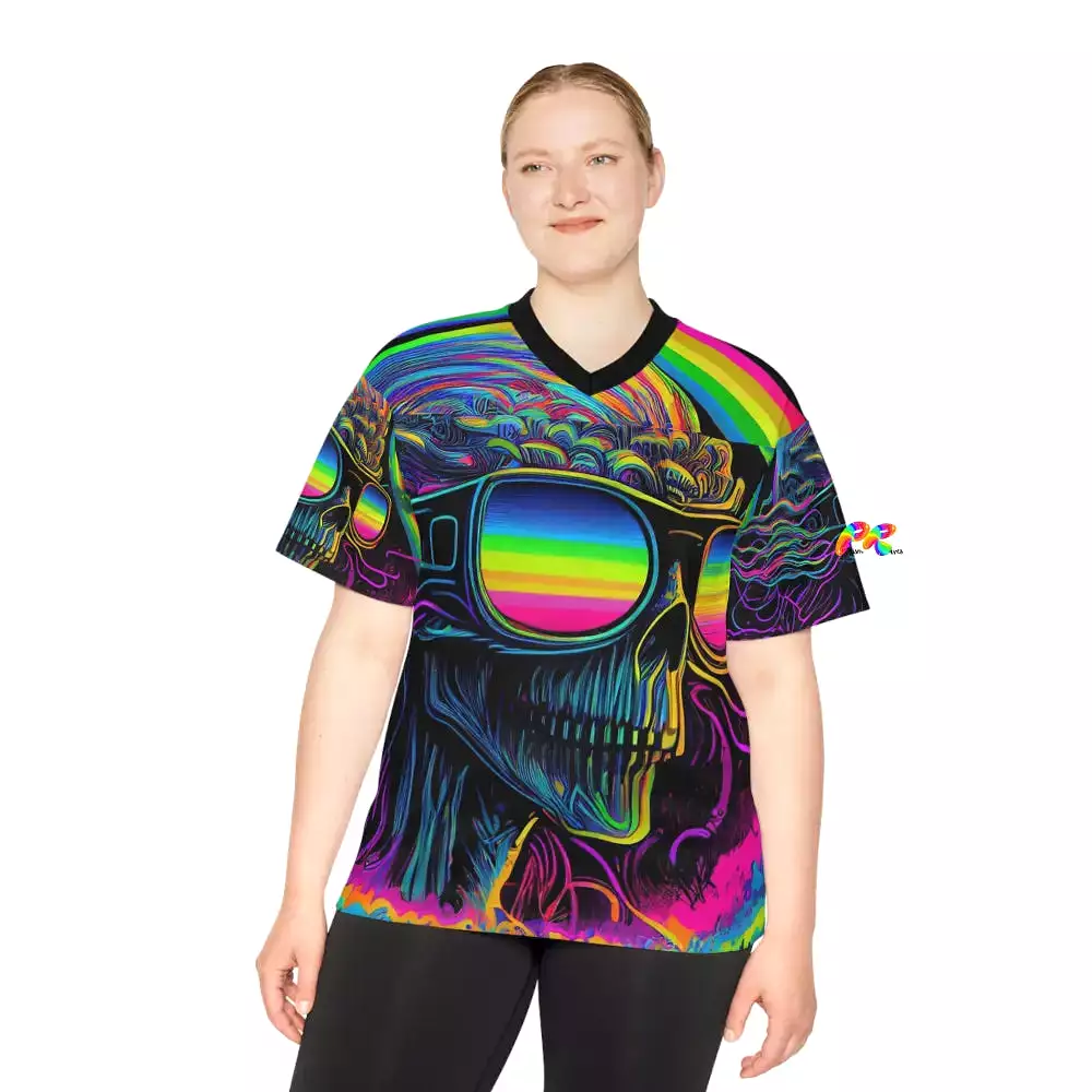 Cool Alien Rave Football Jersey