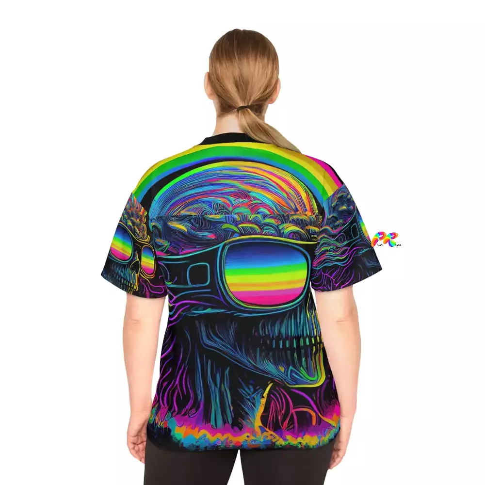 Cool Alien Rave Football Jersey