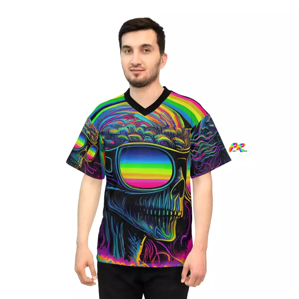 Cool Alien Rave Football Jersey