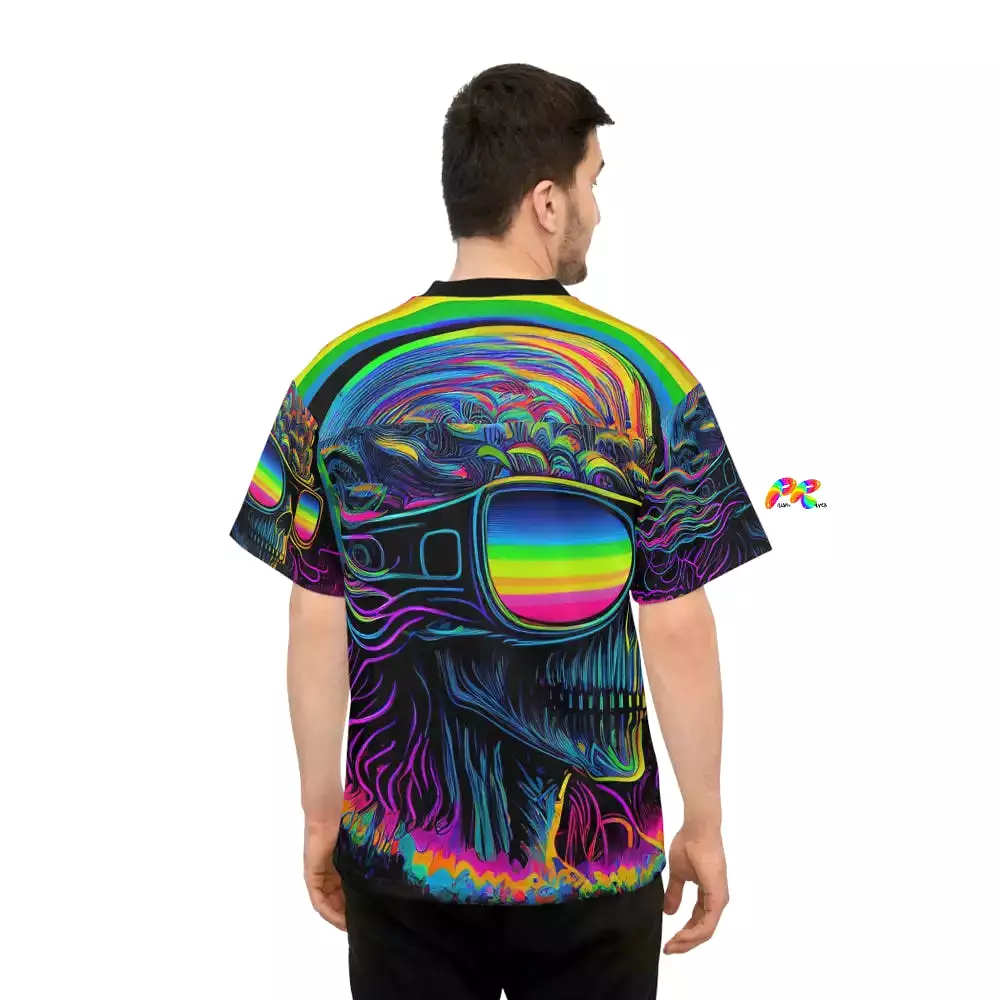 Cool Alien Rave Football Jersey