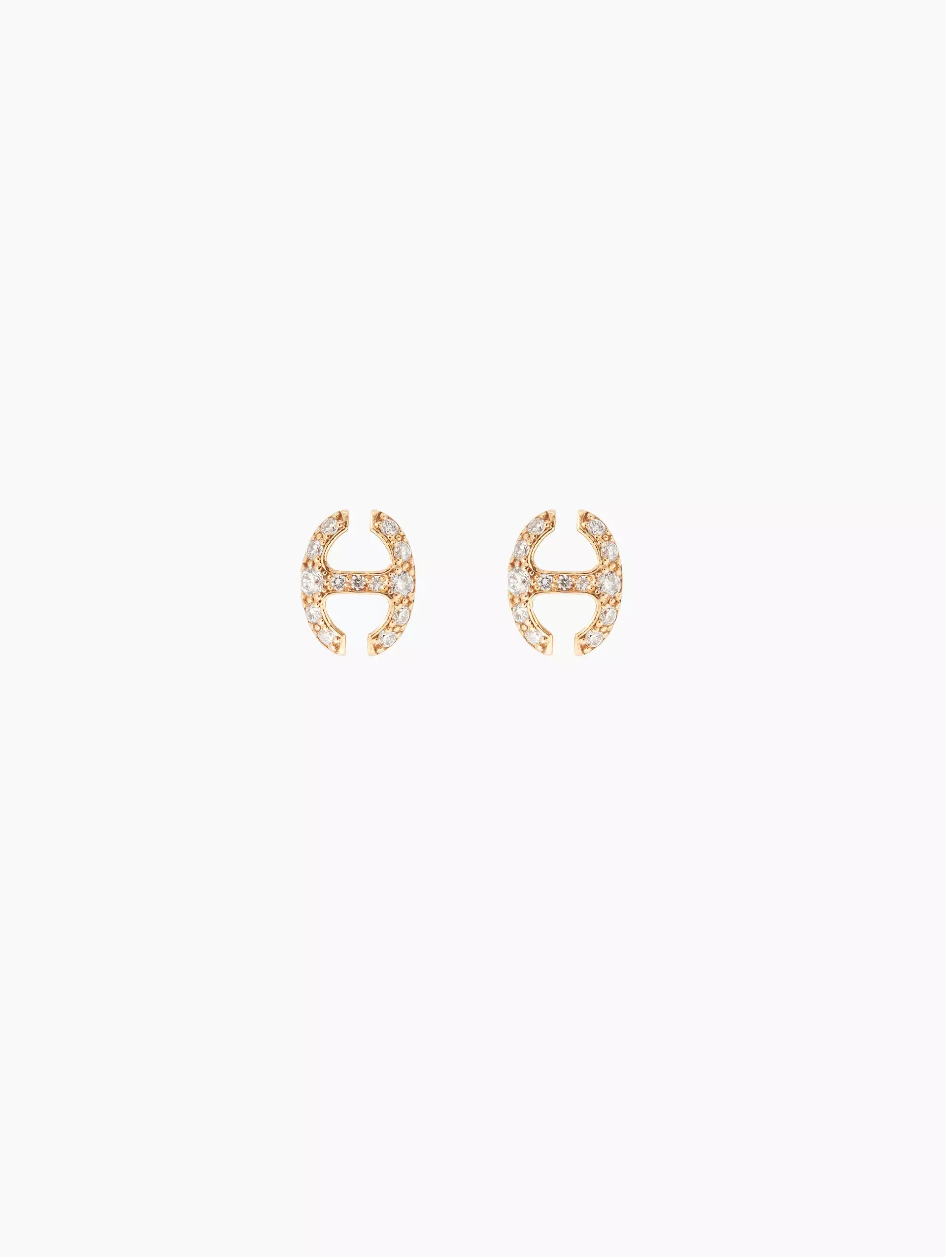 Diamond Link Studs