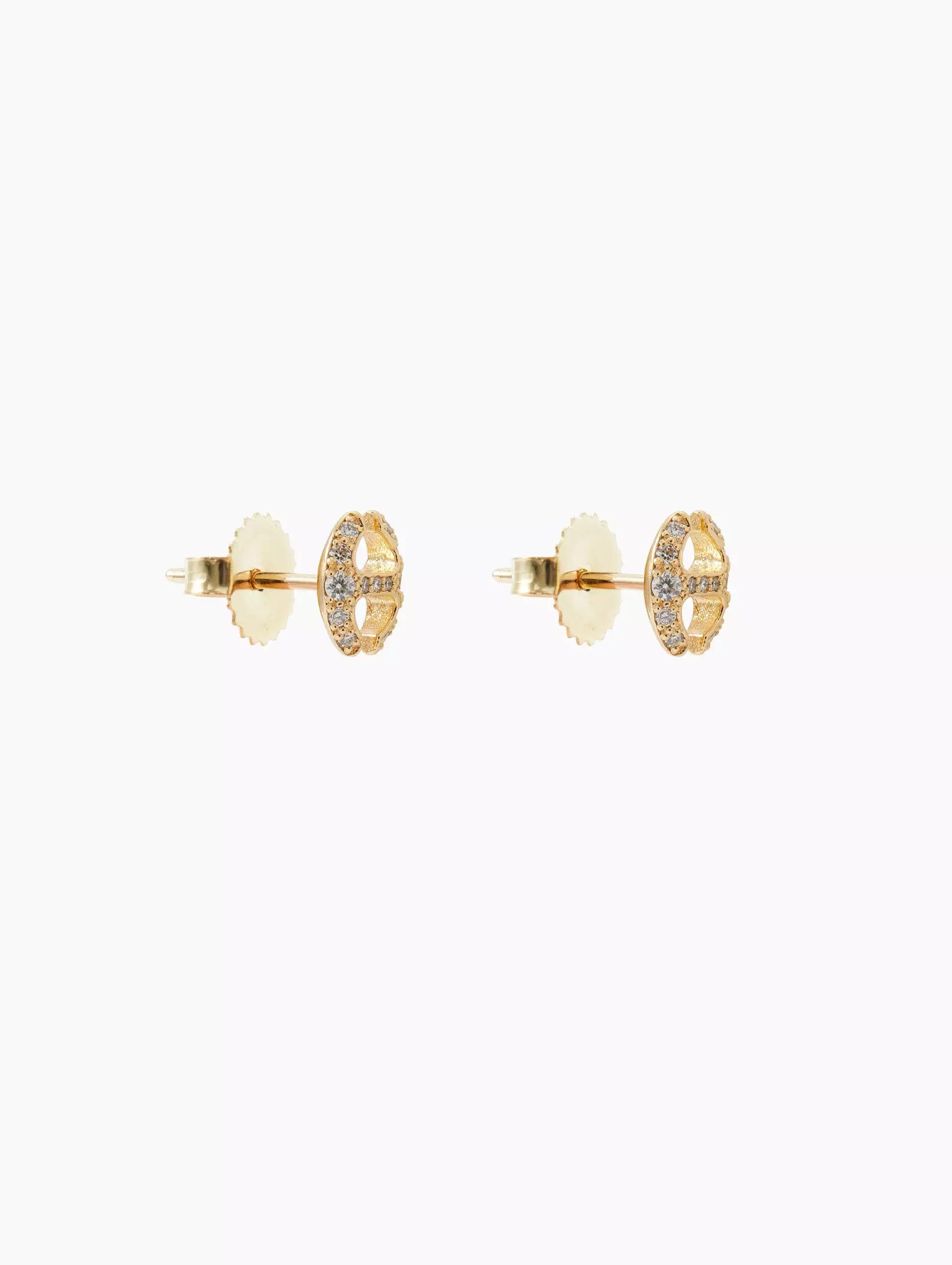 Diamond Link Studs