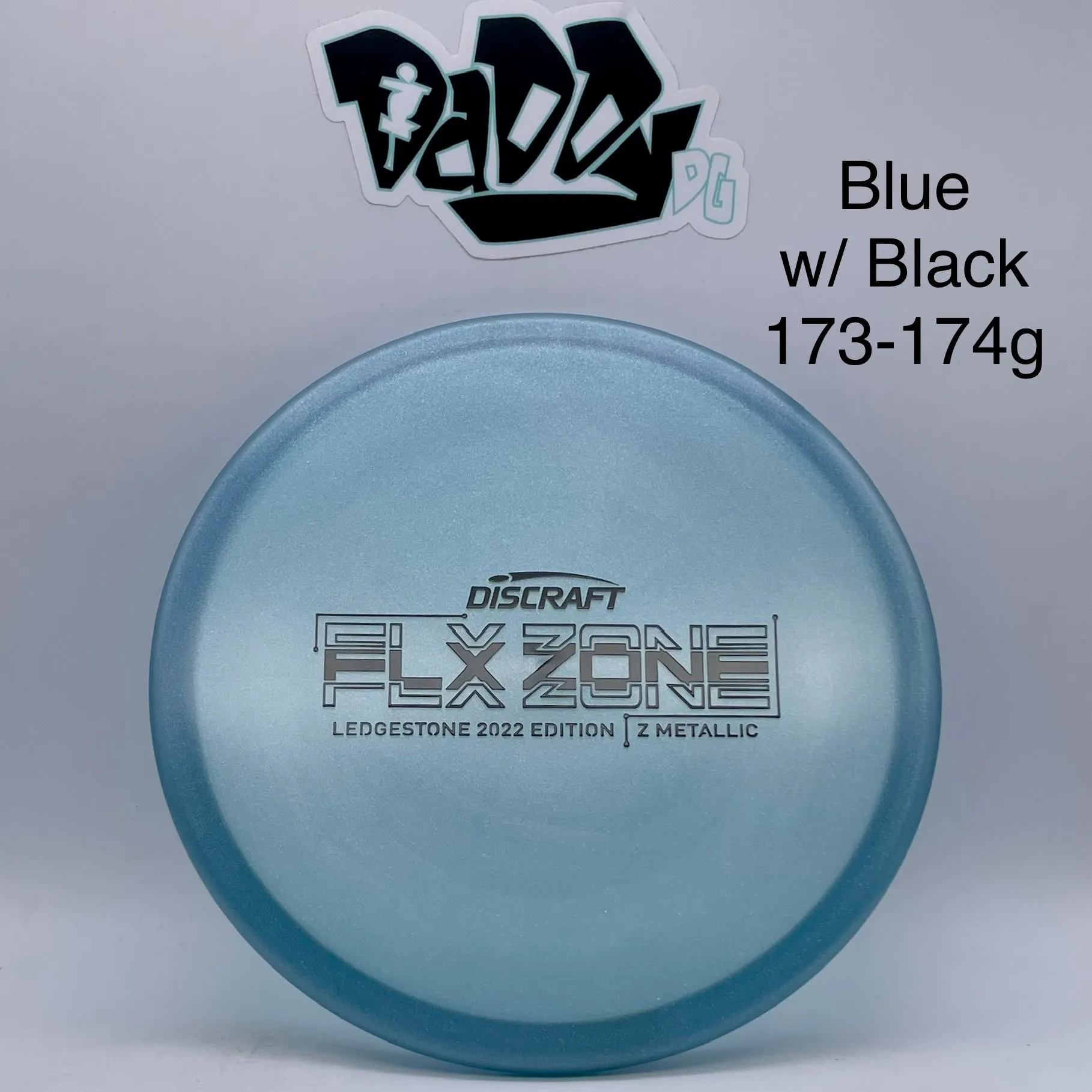 Discraft Z-Metallic Flx Zone 2022 Ledgestone Putt & Approach