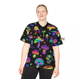 Festival Jersey Fungi Dreamscape Unisex Rave Football Jersey