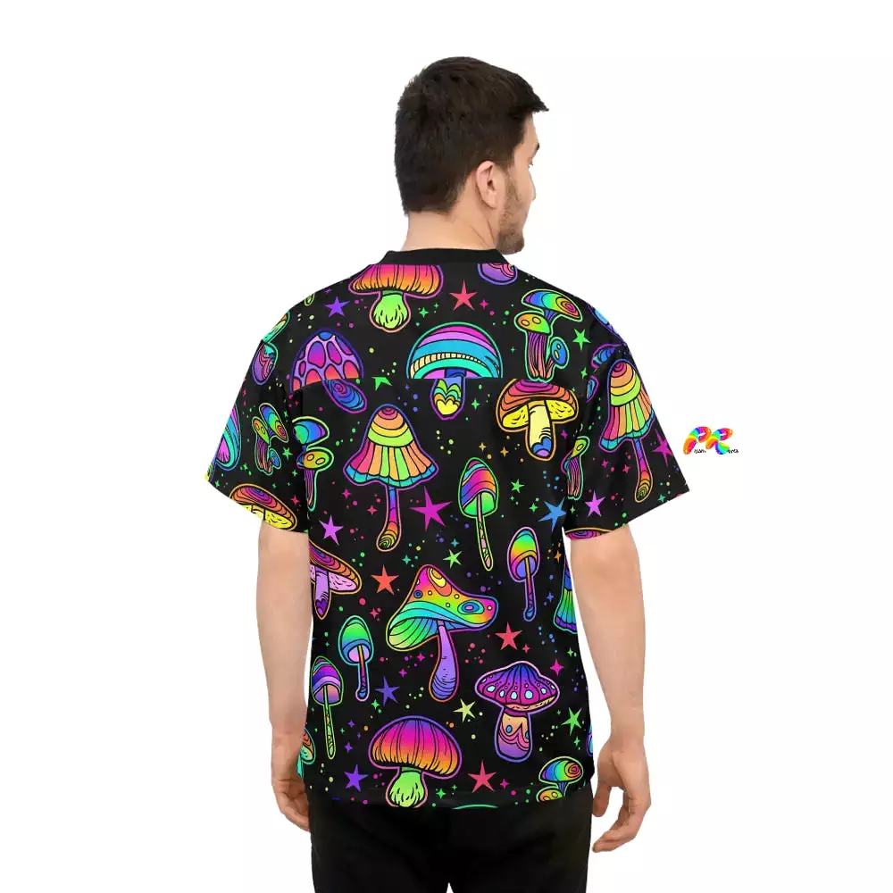 Festival Jersey Fungi Dreamscape Unisex Rave Football Jersey