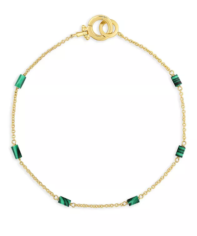 Gorjana Tatum Bracelet - Turquoise, White OR Malachite