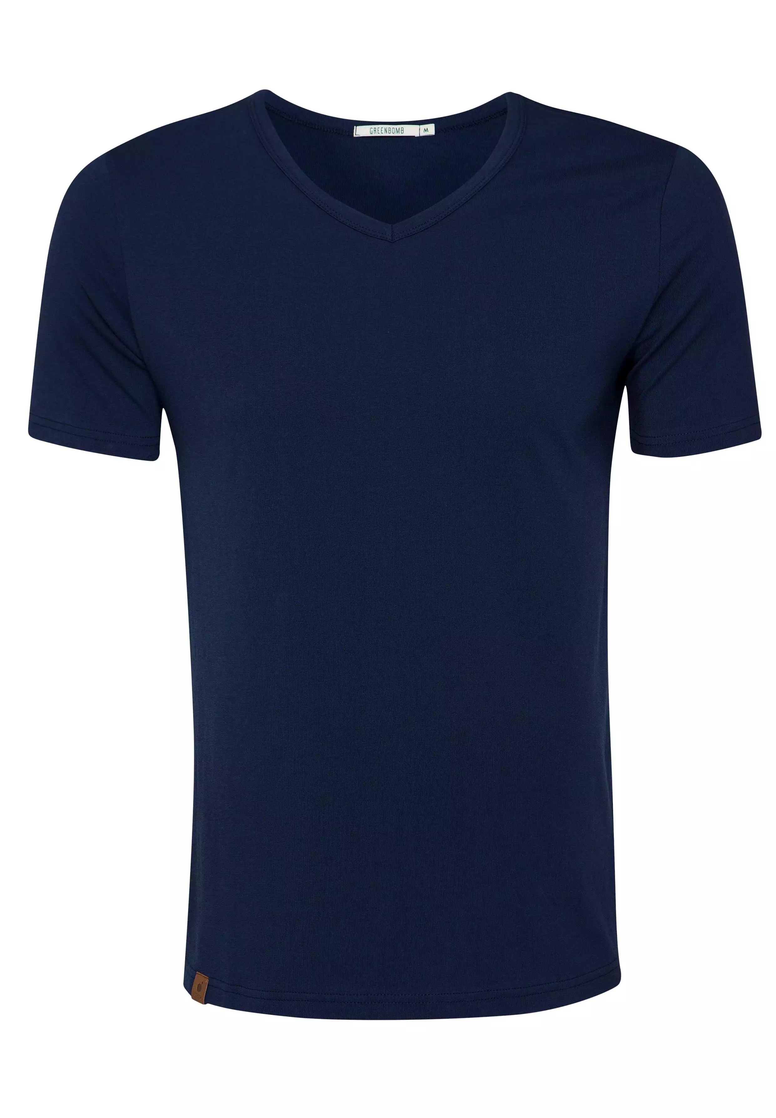 Greenbomb Men's Basic Navy Peak T-shirt