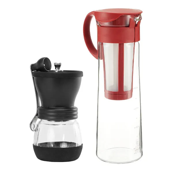 Hario Cold Brew & Grinder Bundle