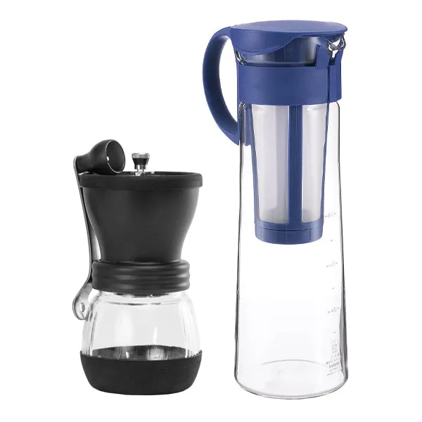 Hario Cold Brew & Grinder Bundle