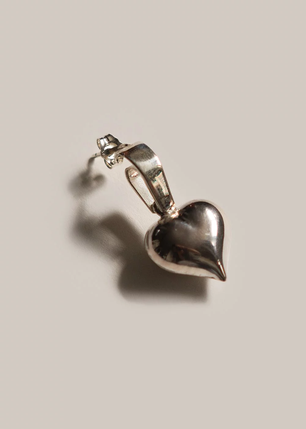 Heart Bale Earring