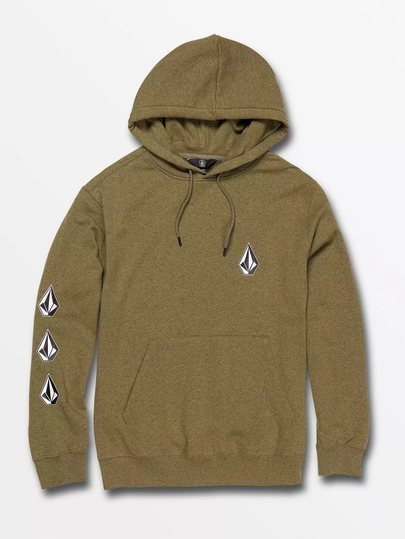 Iconic Stone Plus Pullover Hoodie - Martini Olive