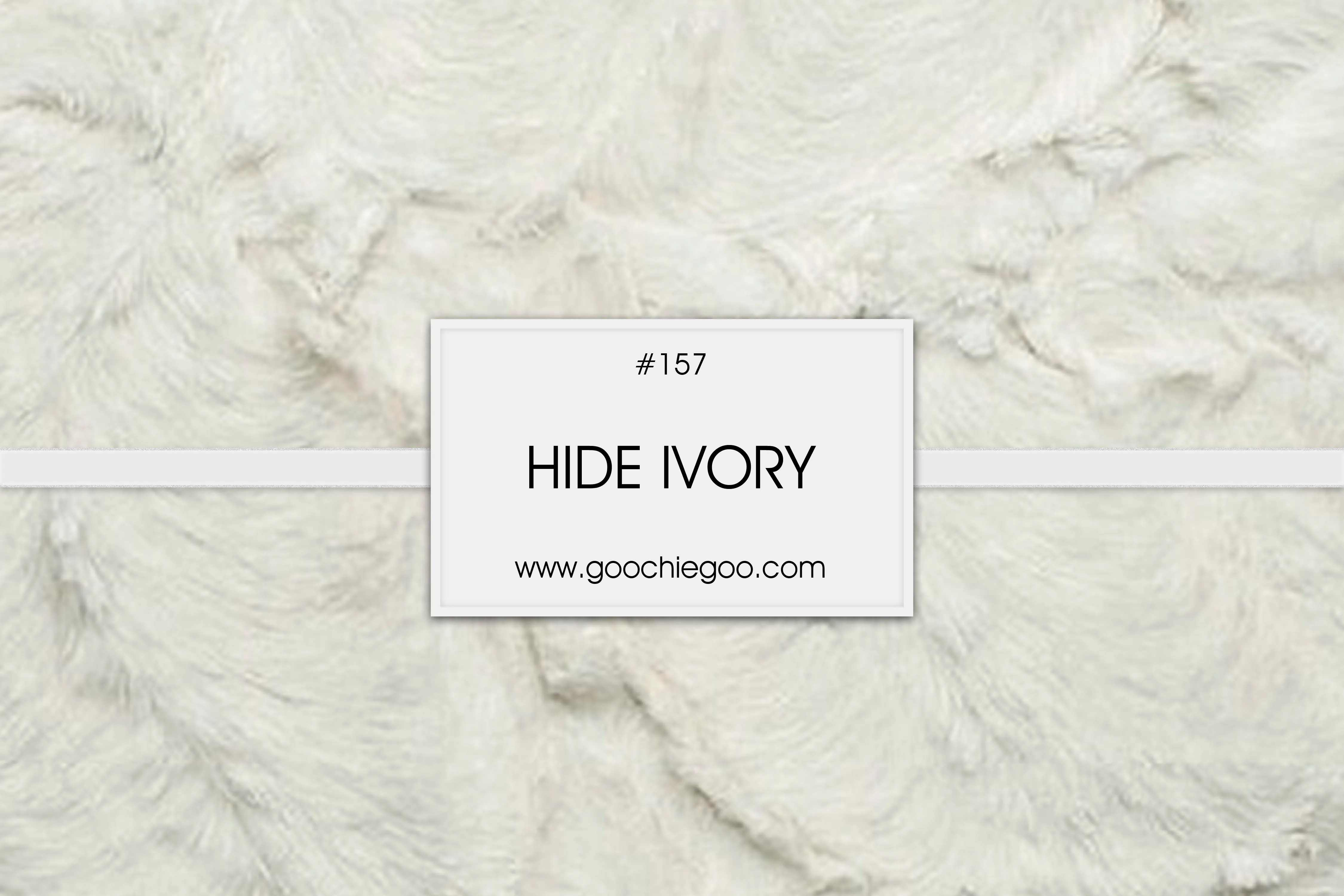 Ivory Hide Cuddle Blanket