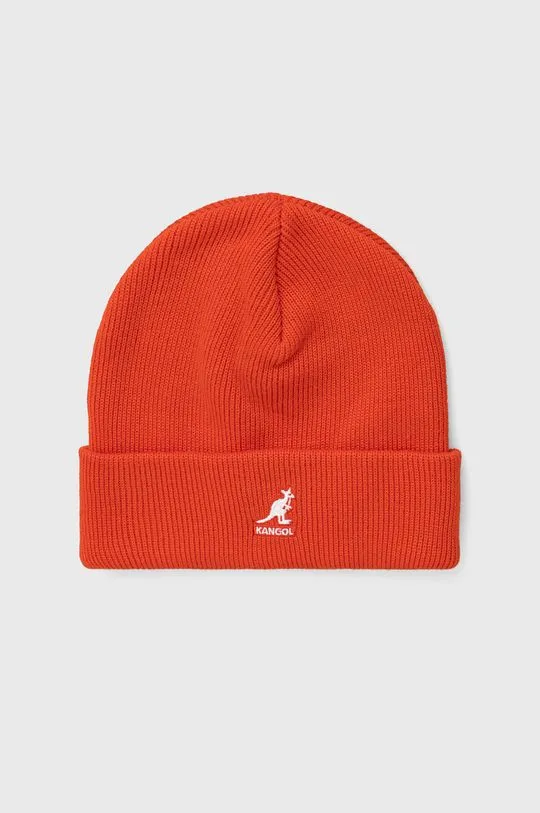 Kangol beanie orange color