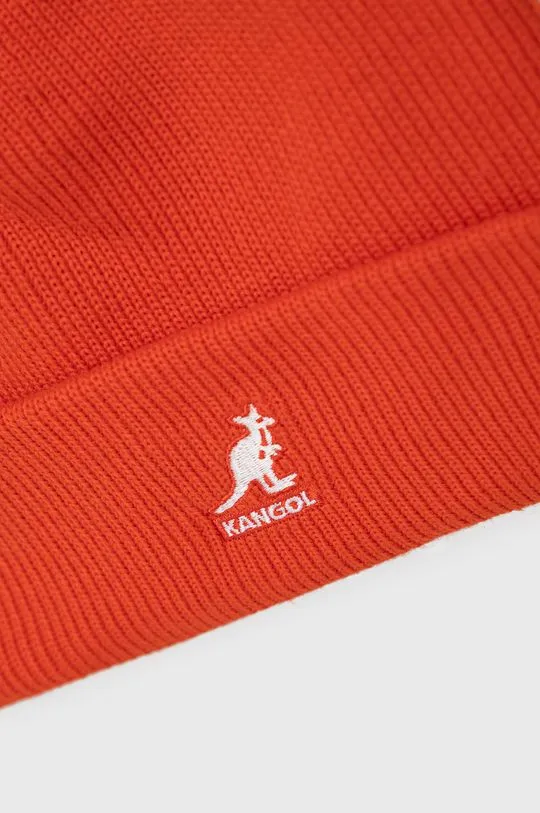 Kangol beanie orange color