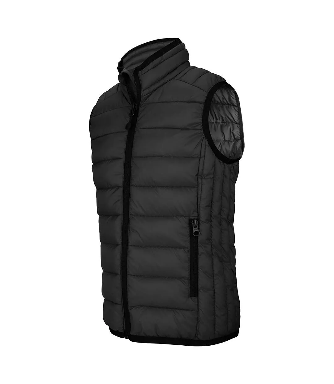 Kariban Mens Quilted Lightweight Down Bodywarmer (Black) - UTPC2667