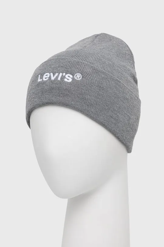 Levi's beanie gray color