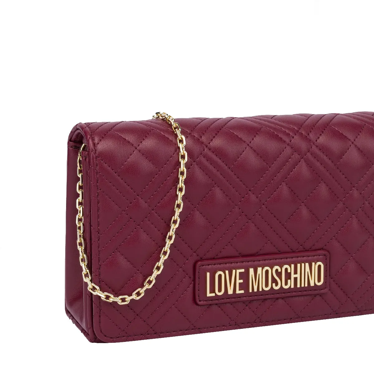 Love Moschino - Pochette Quilted Vino - JC4079PP1L - VINO