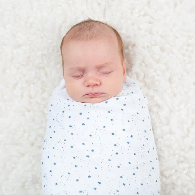 Lulujo Cotton Muslin Swaddle - Stars