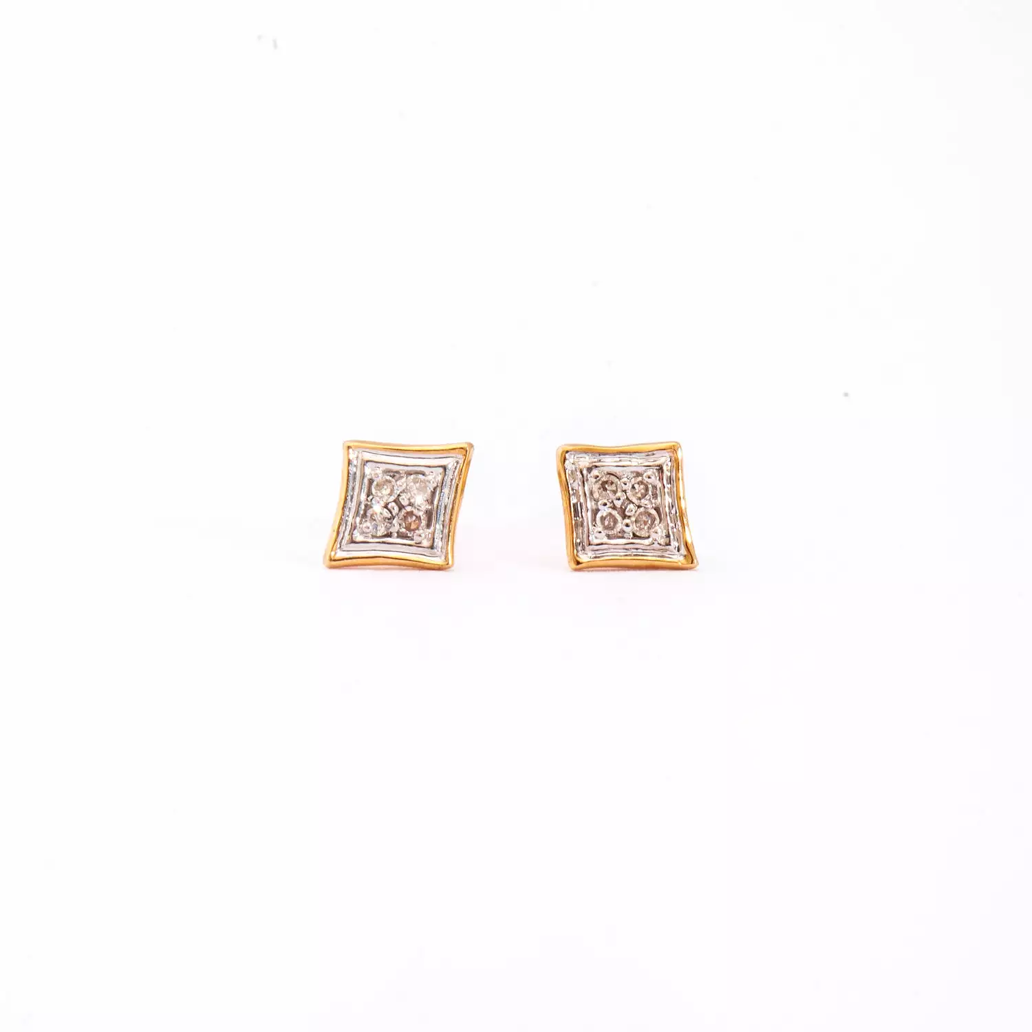 Make Your Move Pave Diamond Studs