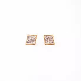 Make Your Move Pave Diamond Studs