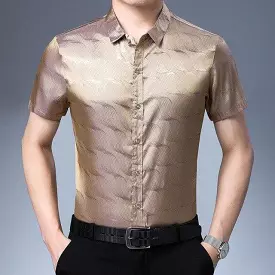 Manson Satin Summer Shirt For Men