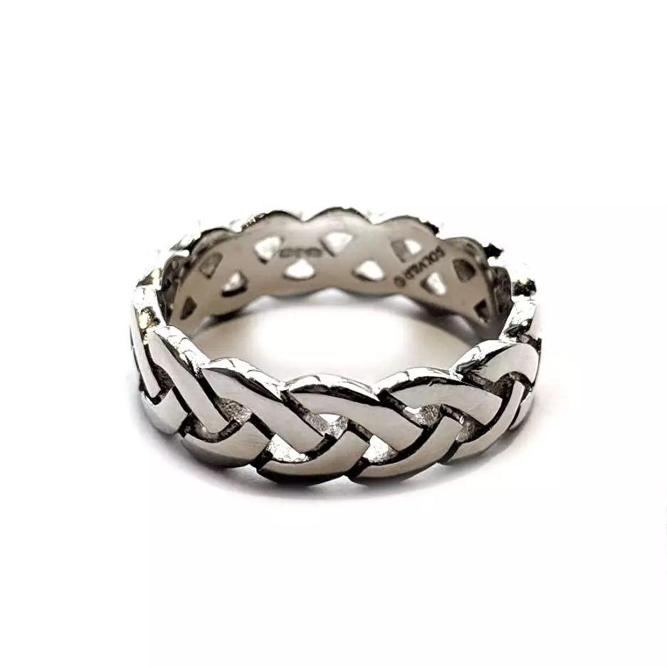 Men's Celtic Weave Ring