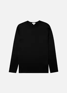 Men's Classic Long Sleeve T-shirt in Black