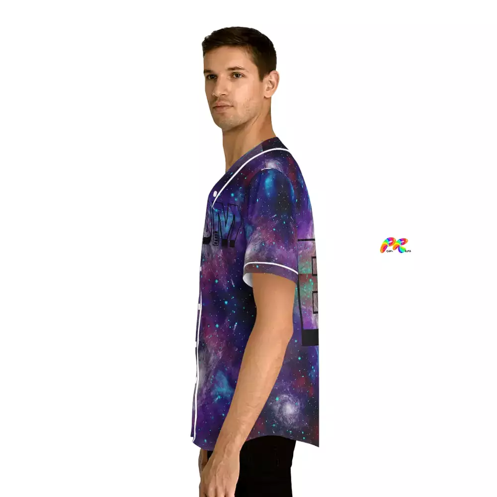 Men's EDM Galaxy Baseball Jersey